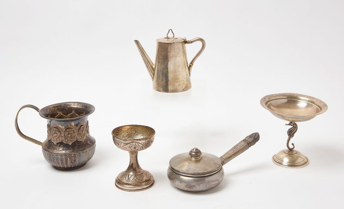 Good Group of Sterling Vessels (1 of 4)
