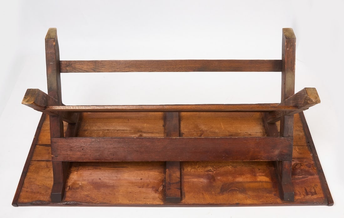 Large Sawbuck Table - 3