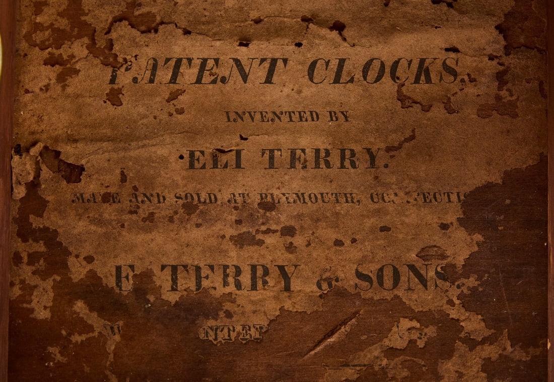 Eli Terry Pillar and Scroll Clock - 4