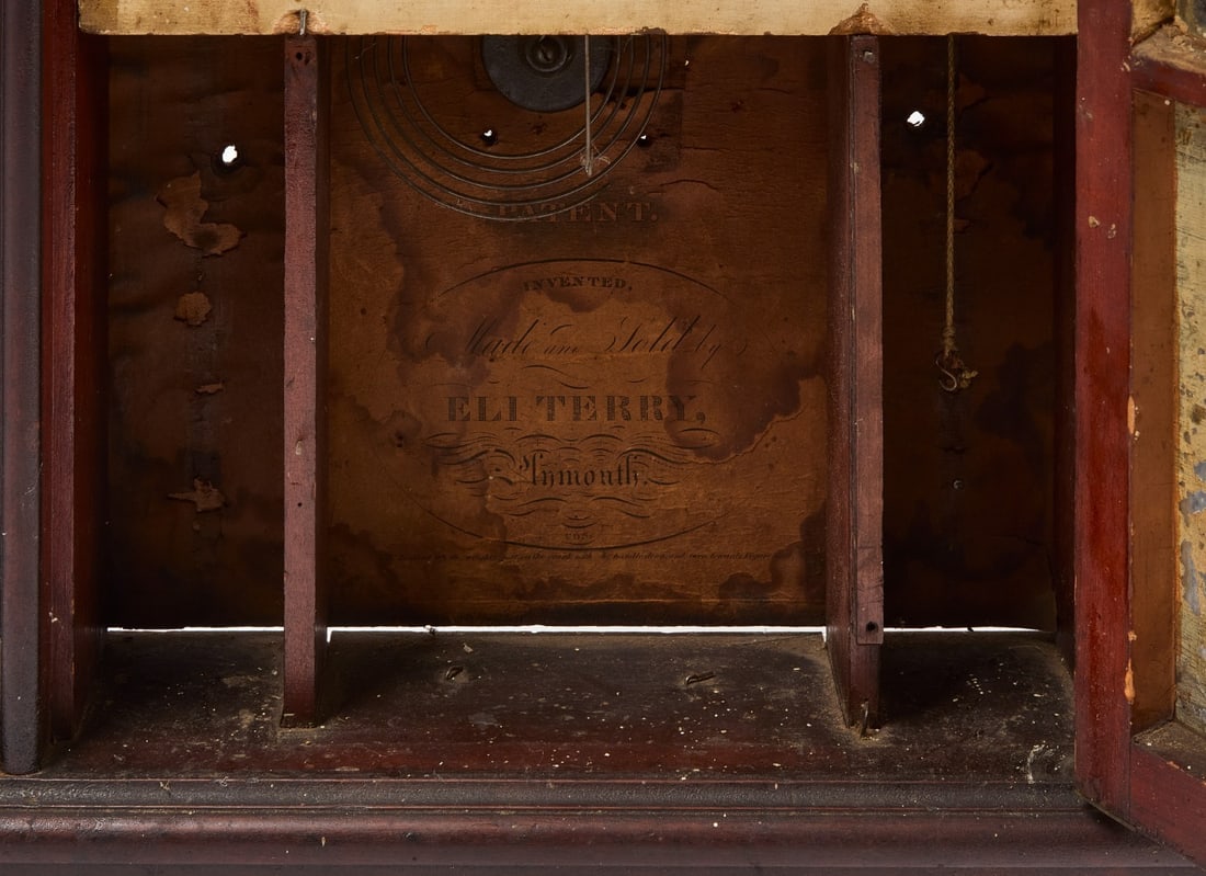 Eli Terry Pillar and Scroll Clock - 4