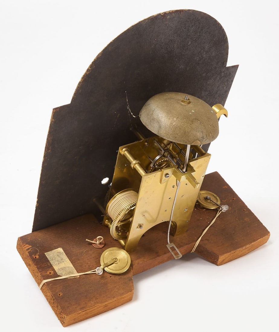 Paint Decorated Tall Clock - 8