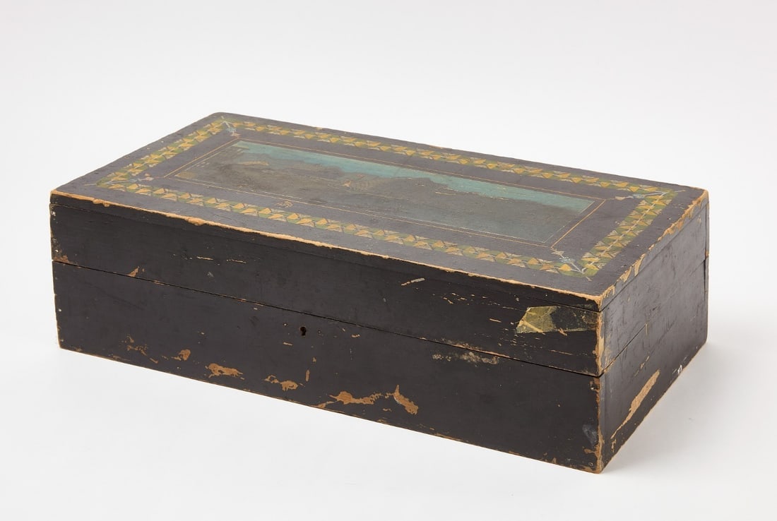 Paint Decorated Box (1 of 5)