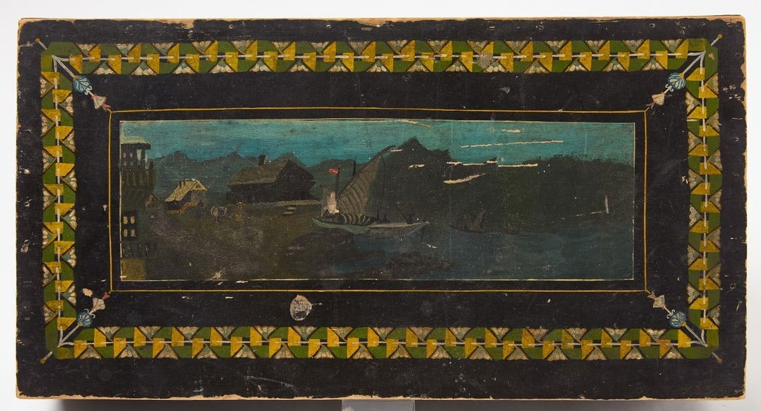 Paint Decorated Box - 2