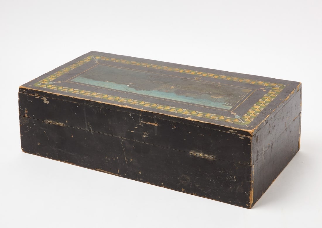 Paint Decorated Box - 4