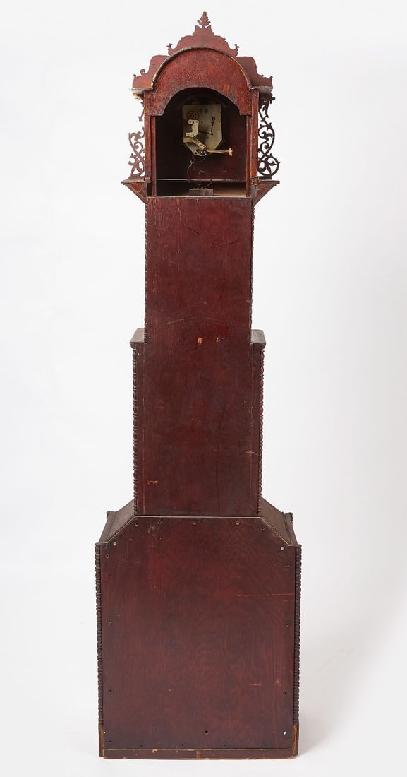 Fretwork Tall Clock - 6