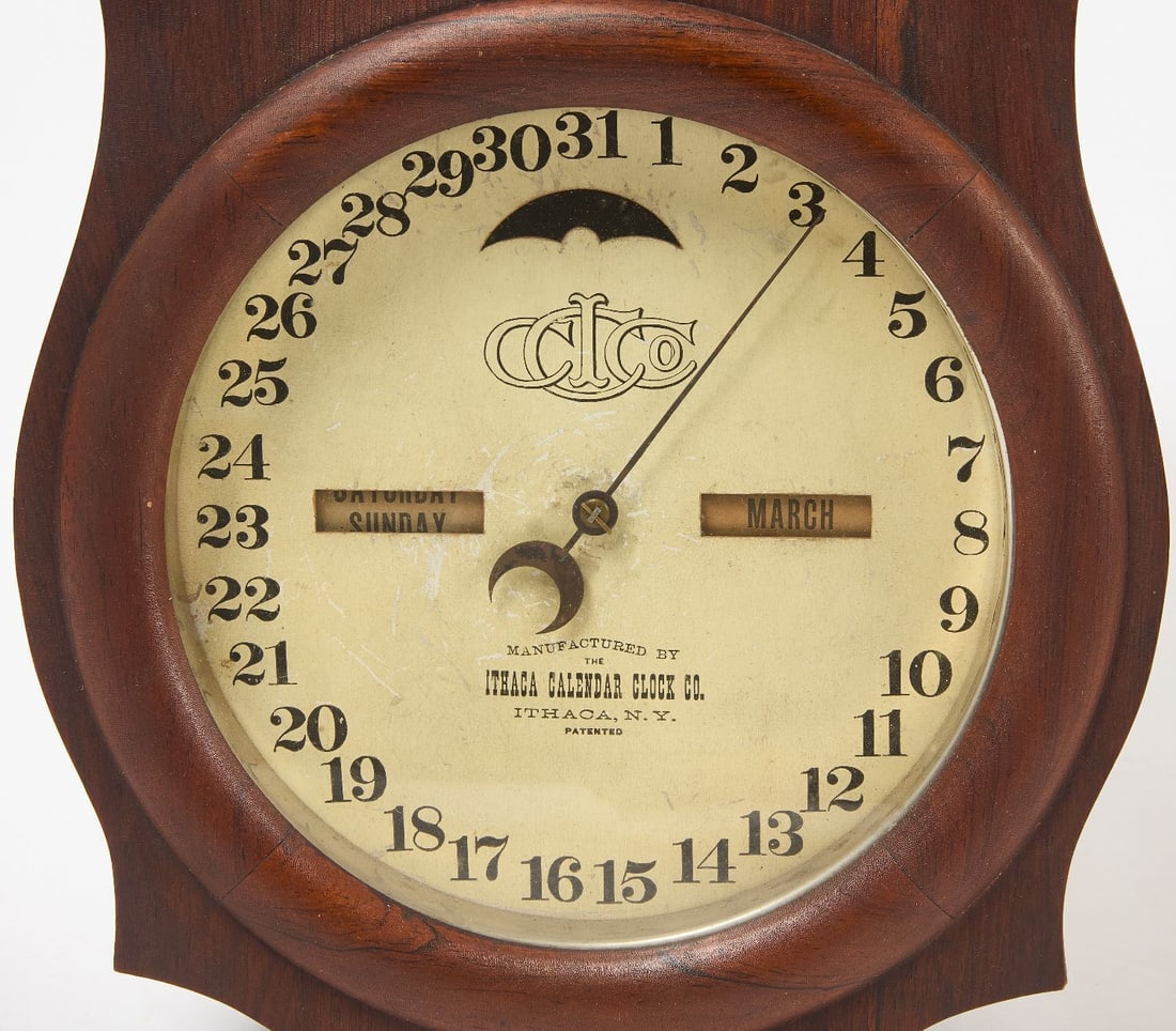 Ithaca Calendar Wall Clock - 3