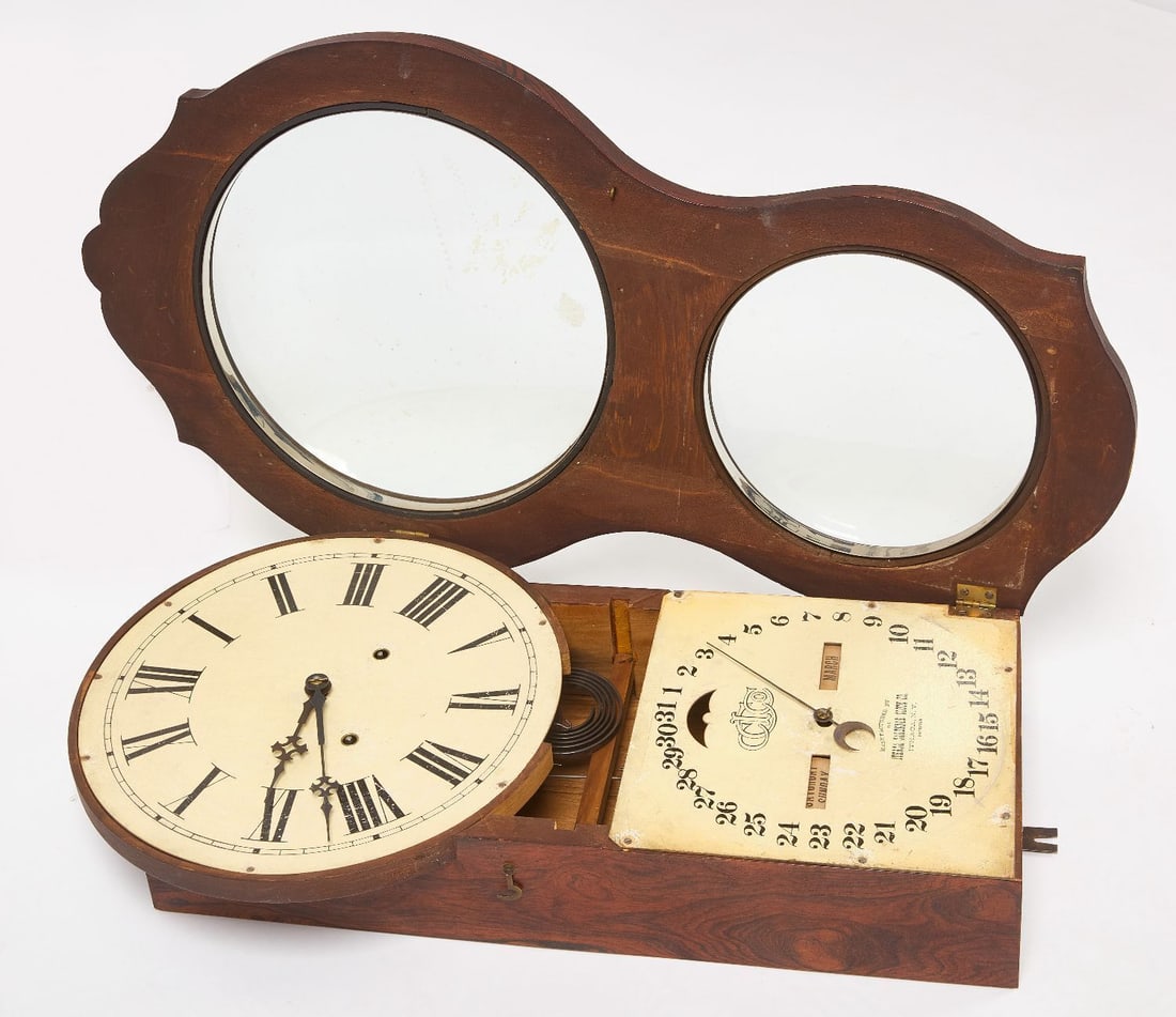 Ithaca Calendar Wall Clock - 5