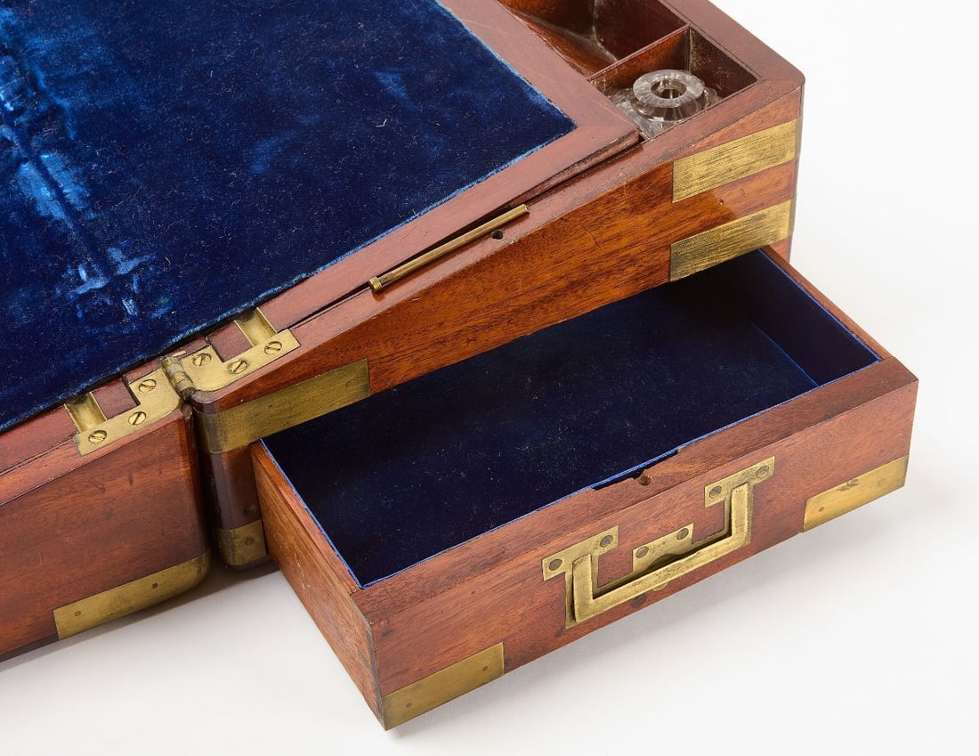 Brass-Mounted Writing Desk - 4