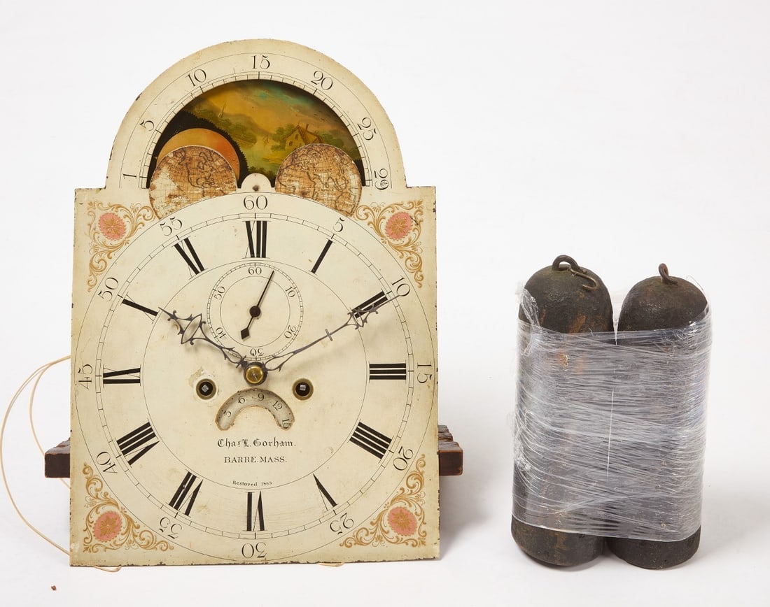 Charles Gorham Tall Case Clock - 8