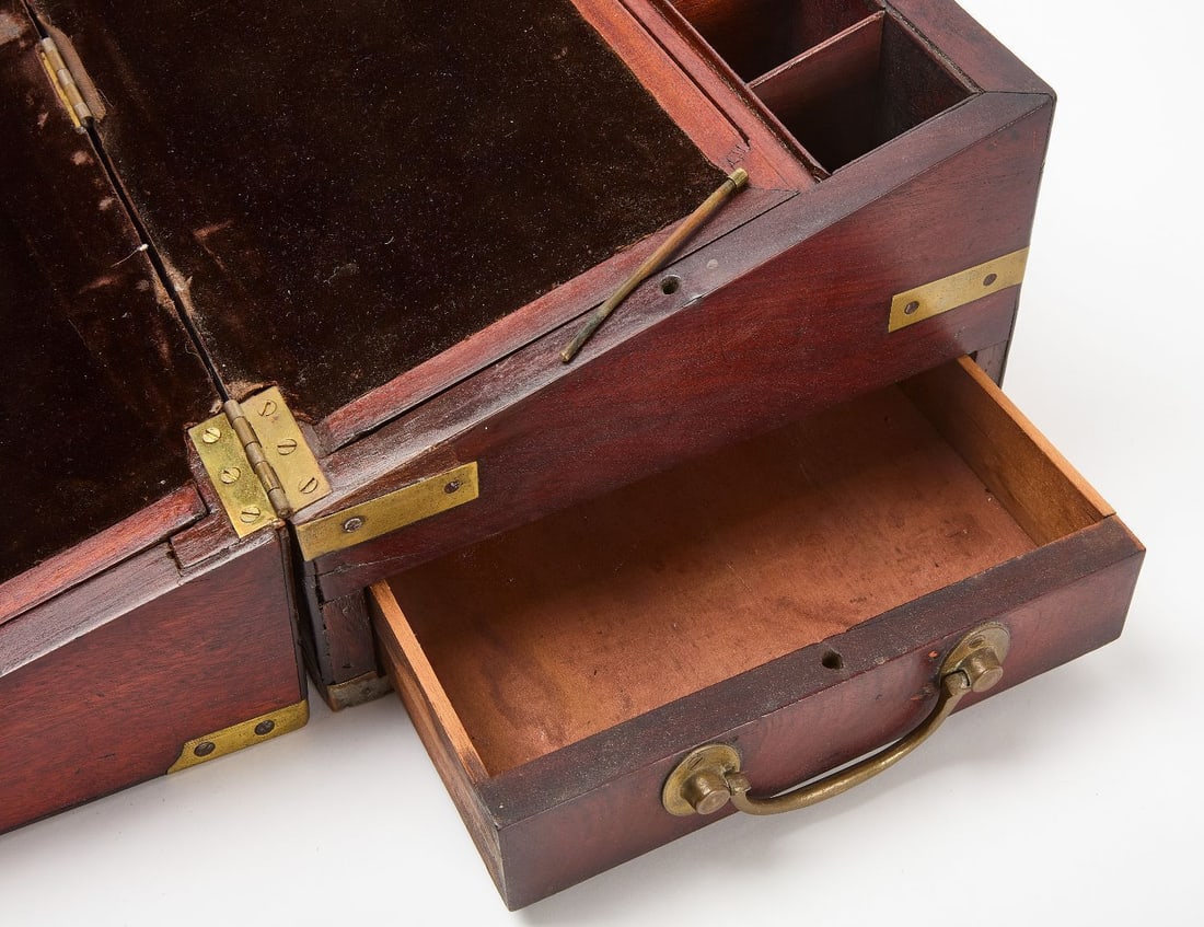 Two Brass-Mounted Writing Boxes - 3