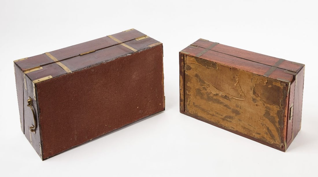 Two Brass-Mounted Writing Boxes - 6