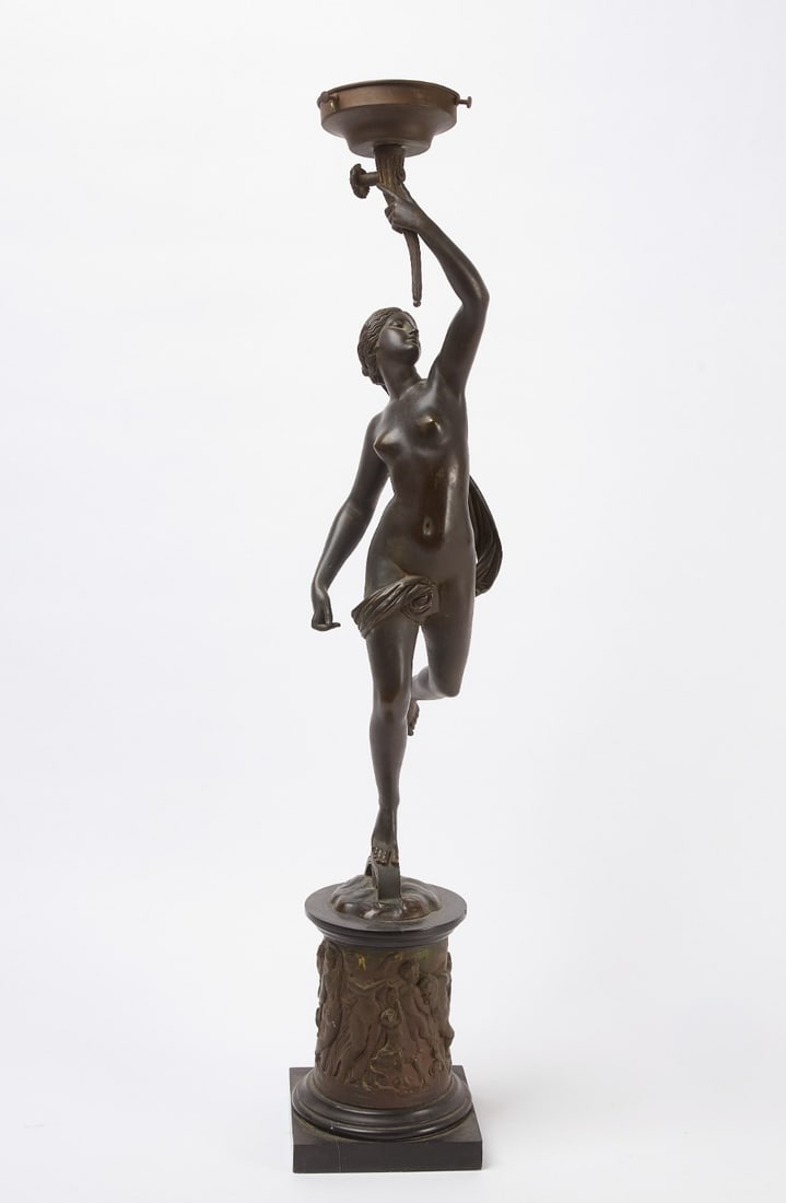 Statue of Roman Goddess Fortuna - after Louis Valentine Elias Robert (1 of 5)