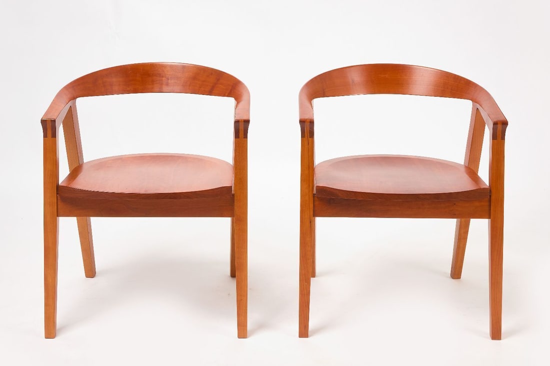 Thomas Moser-Pair of New York Public Library (NYPL) Branch Chairs (1 of 6)