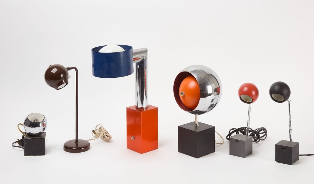 Group of Modern Desk Lamps (1 of 2)