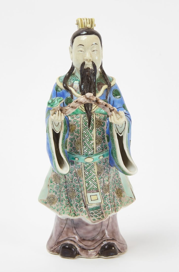 Chinese Porcelain Figure of Lu Xing (1 of 4)