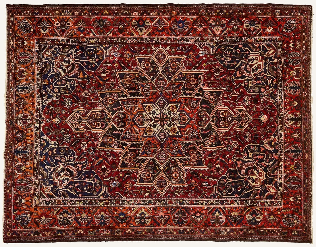 Large Oriental Carpet: Large Oriental carpet. Early to mid 20th century.L 156 in. W 121 in.