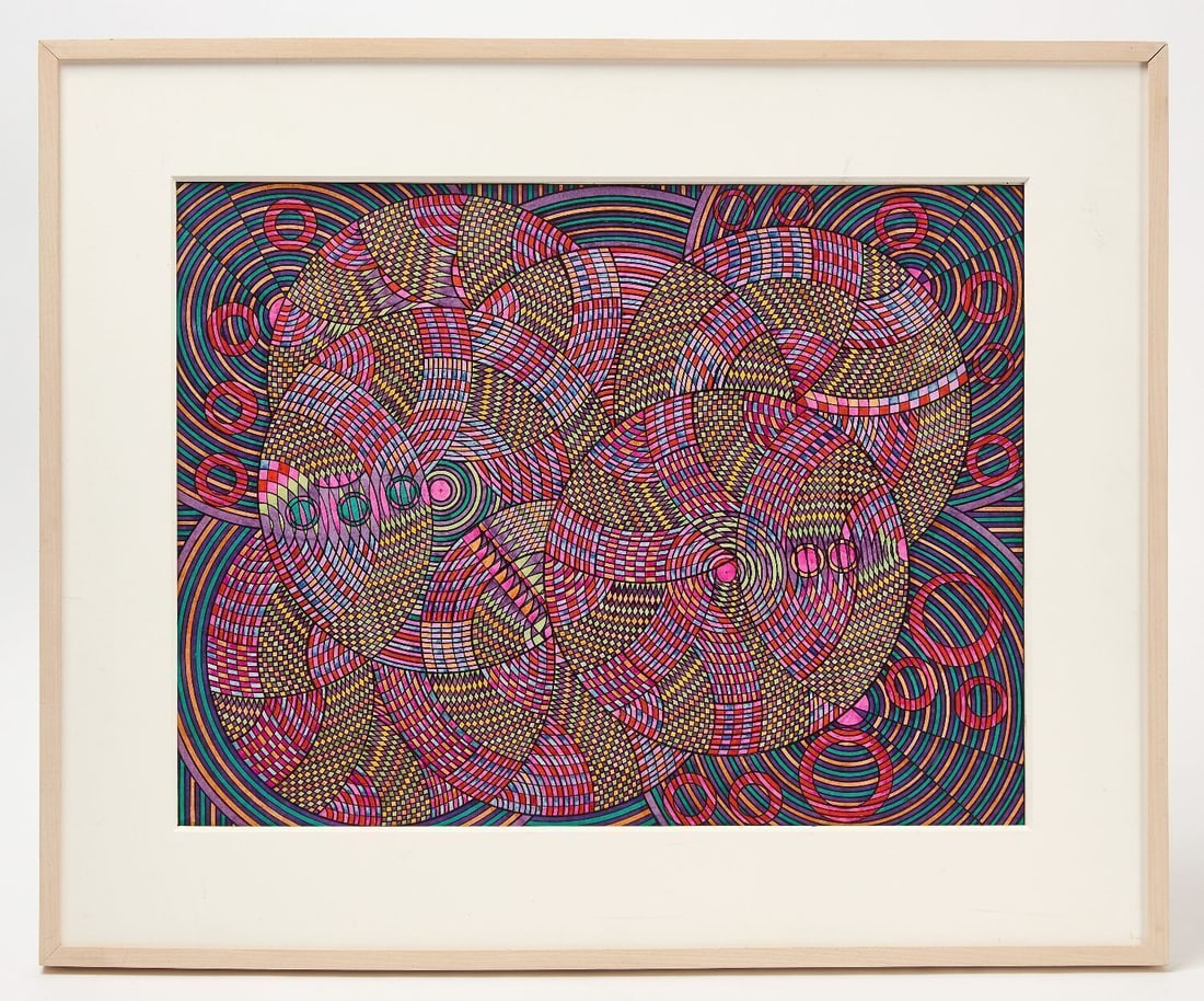Eugene Andolsek - Untitled, Abstract Circles (1 of 1)