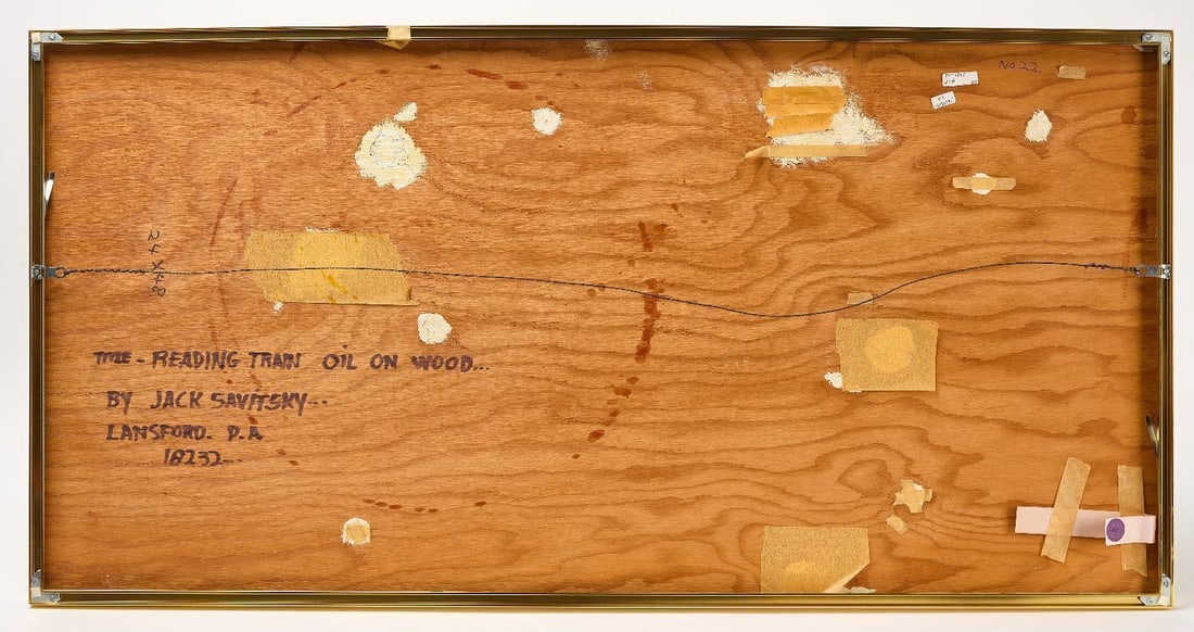 Jack Savitsky - Reading Train - 2