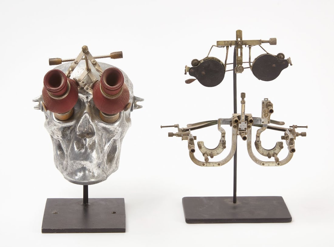 Two Optometry Sculptures by Aarne Anton (1 of 3)