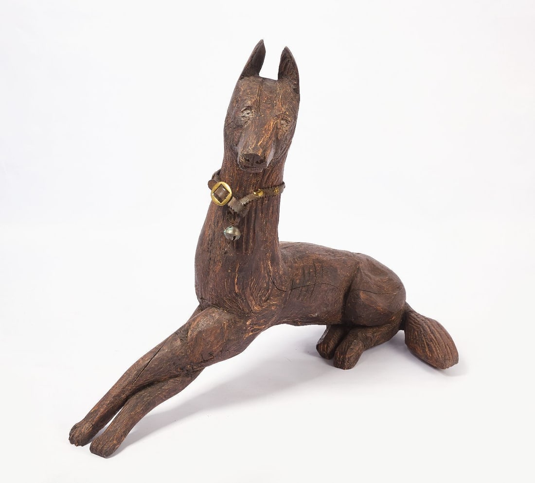 Life-Size Folk Art Dog (1 of 4)