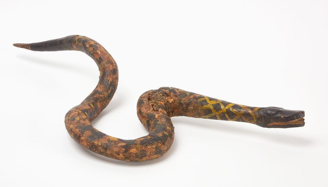 Painted Root Wood Rattlesnake (1 of 3)