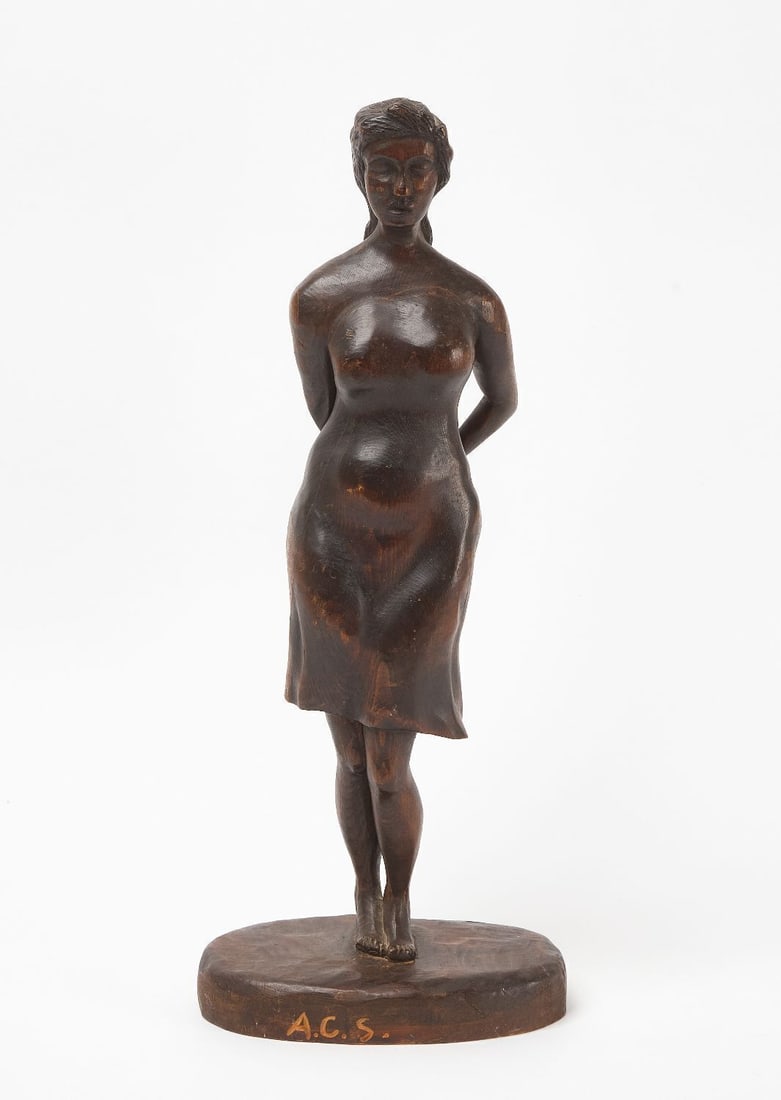 Clarence Stringfield - Woman in Slip Dress (1 of 4)