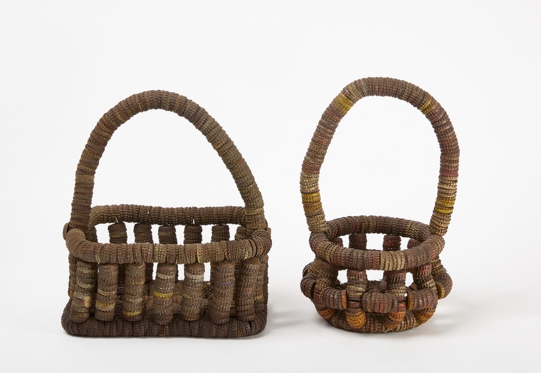 Two Bottlecap Baskets - 5