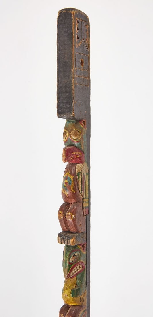 Native American Totem Walking Stick (1 of 4)
