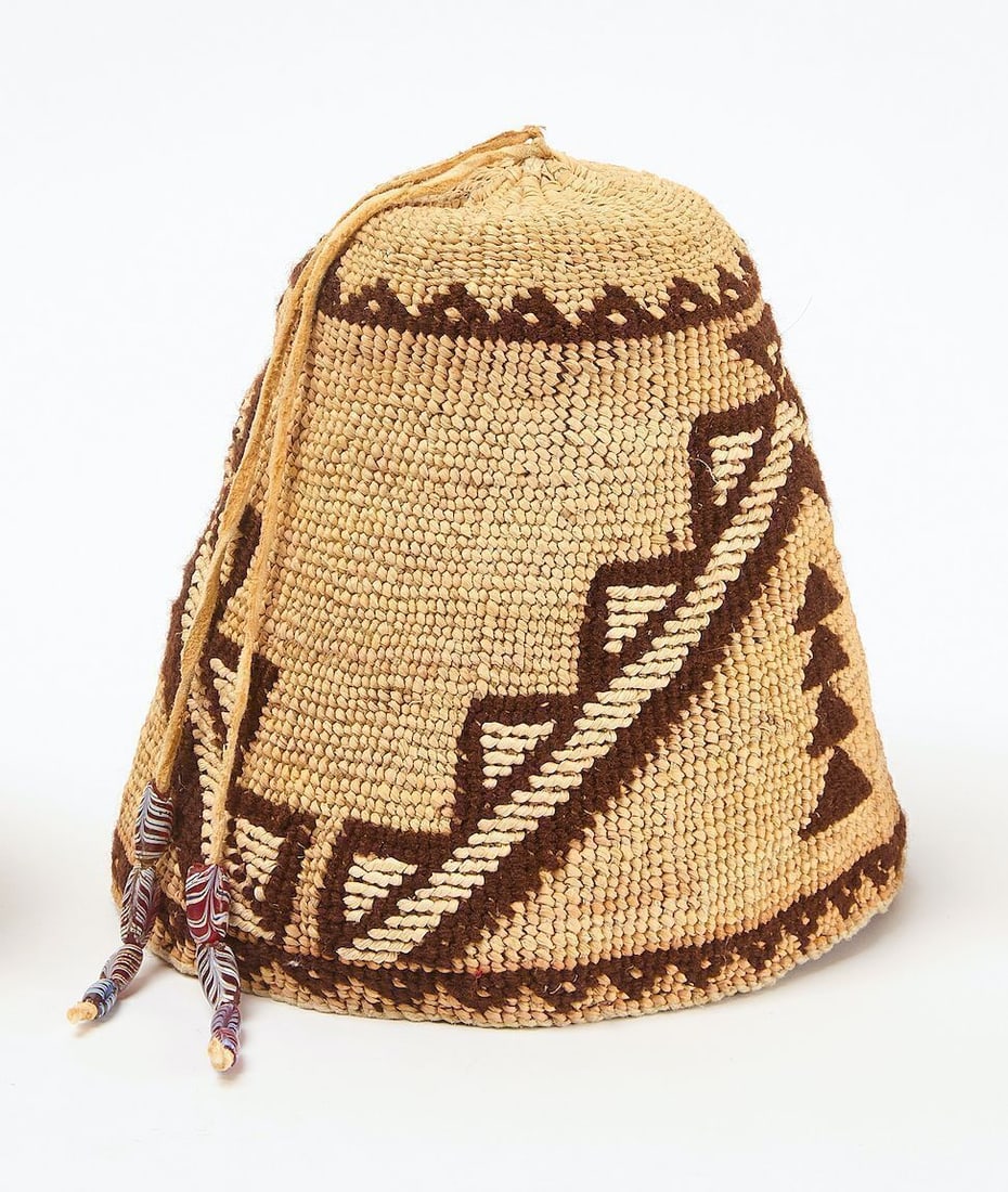Klamath River Basin Basketry Hat (1 of 4)