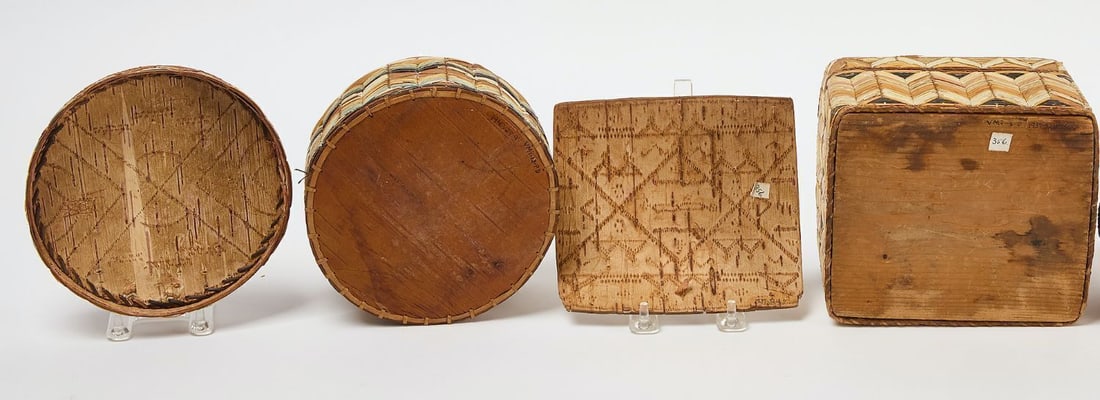 Two Quillwork Boxes - 3