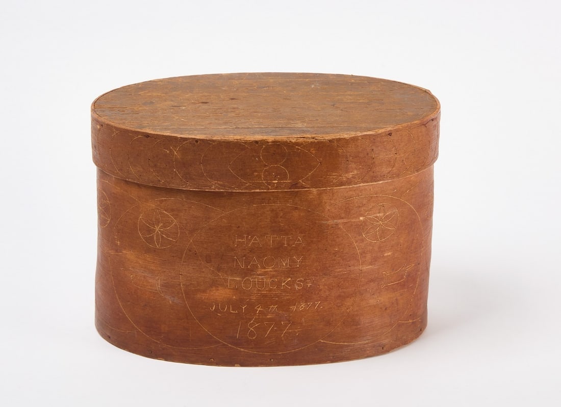Oval Birch Bark Box (1 of 4)
