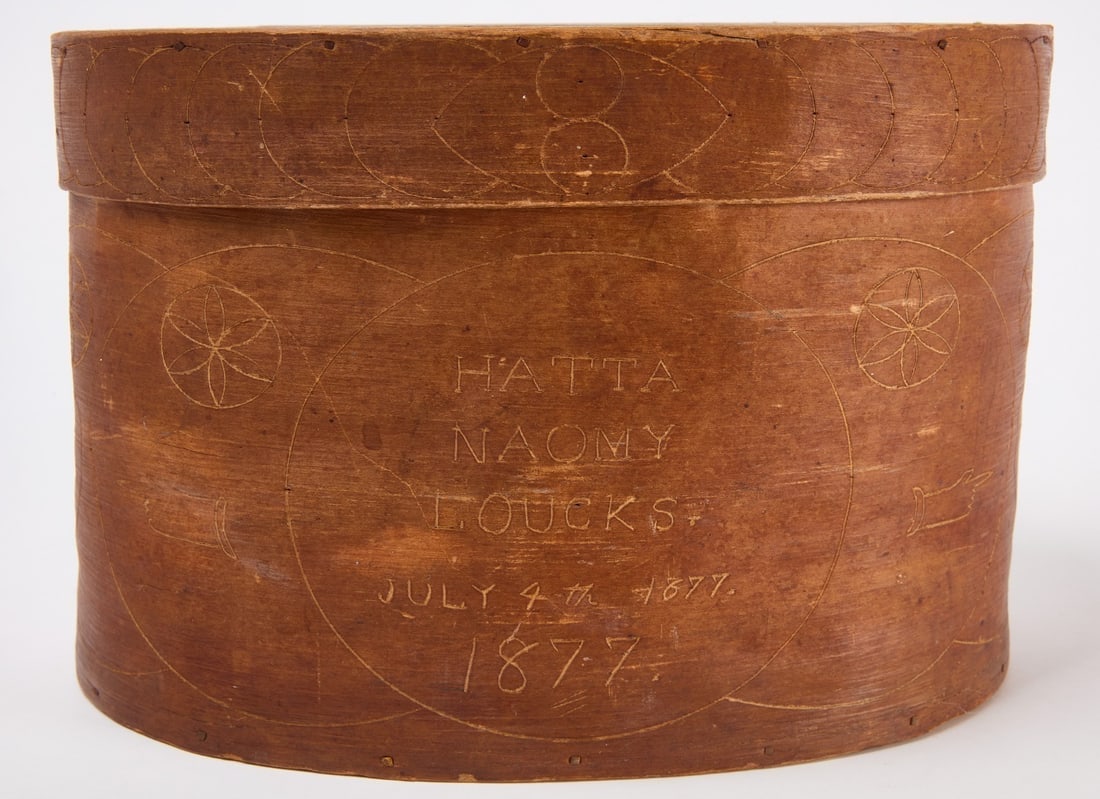 Oval Birch Bark Box - 2