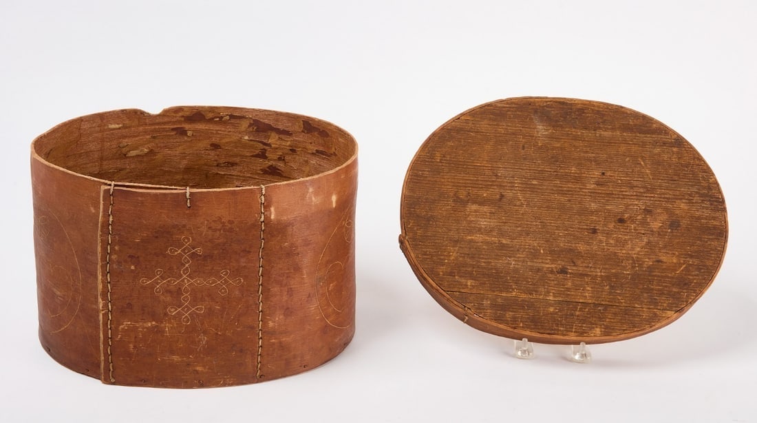 Oval Birch Bark Box - 3