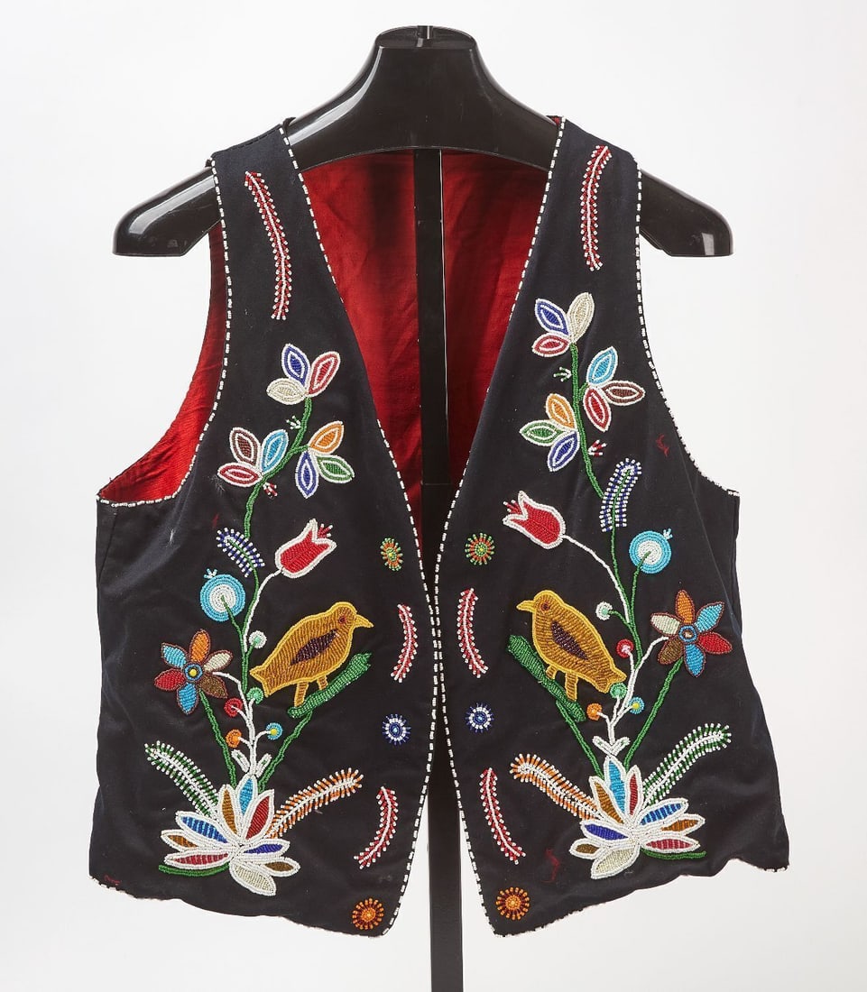 Woodlands Beaded Vest (1 of 2)