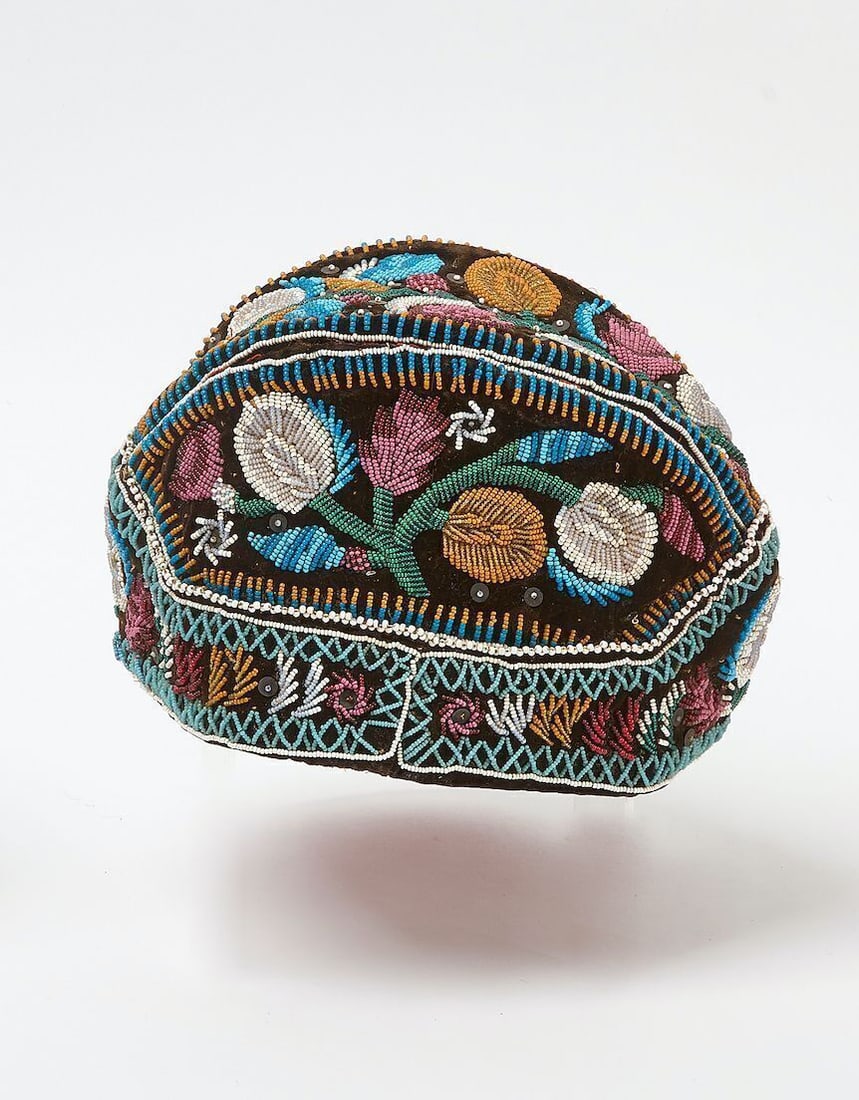 Native American Glengarry Cap with Visor - 2