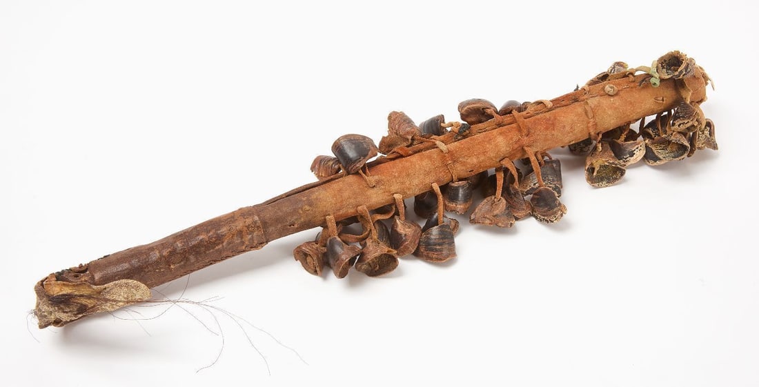 Plains Native Claw Rattle - 2