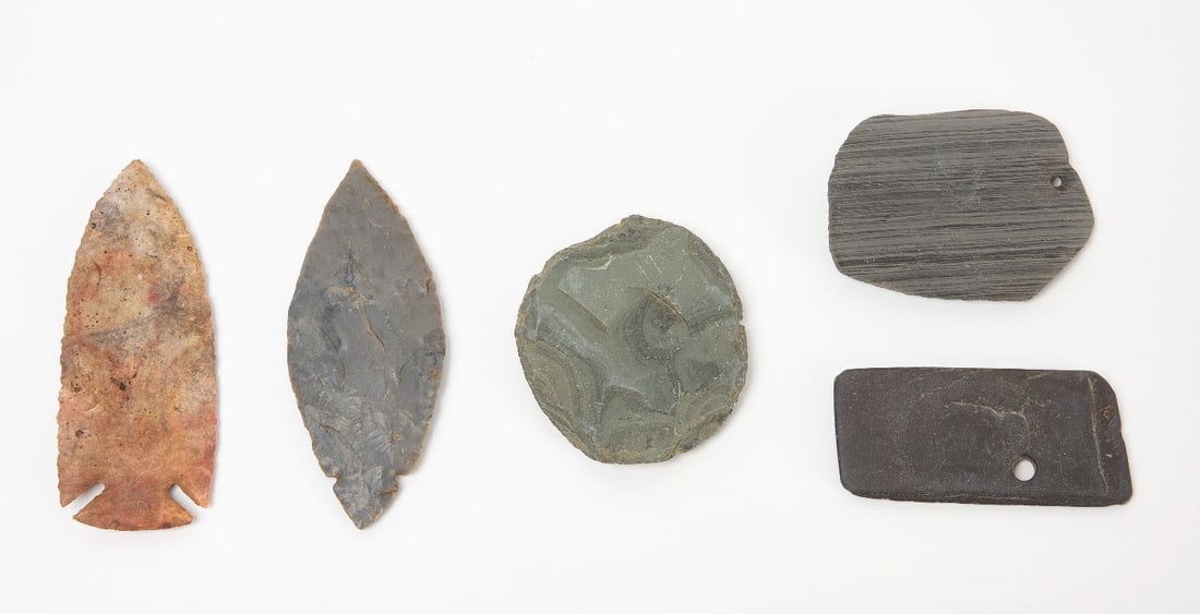 Group of Native American Tools (1 of 2)