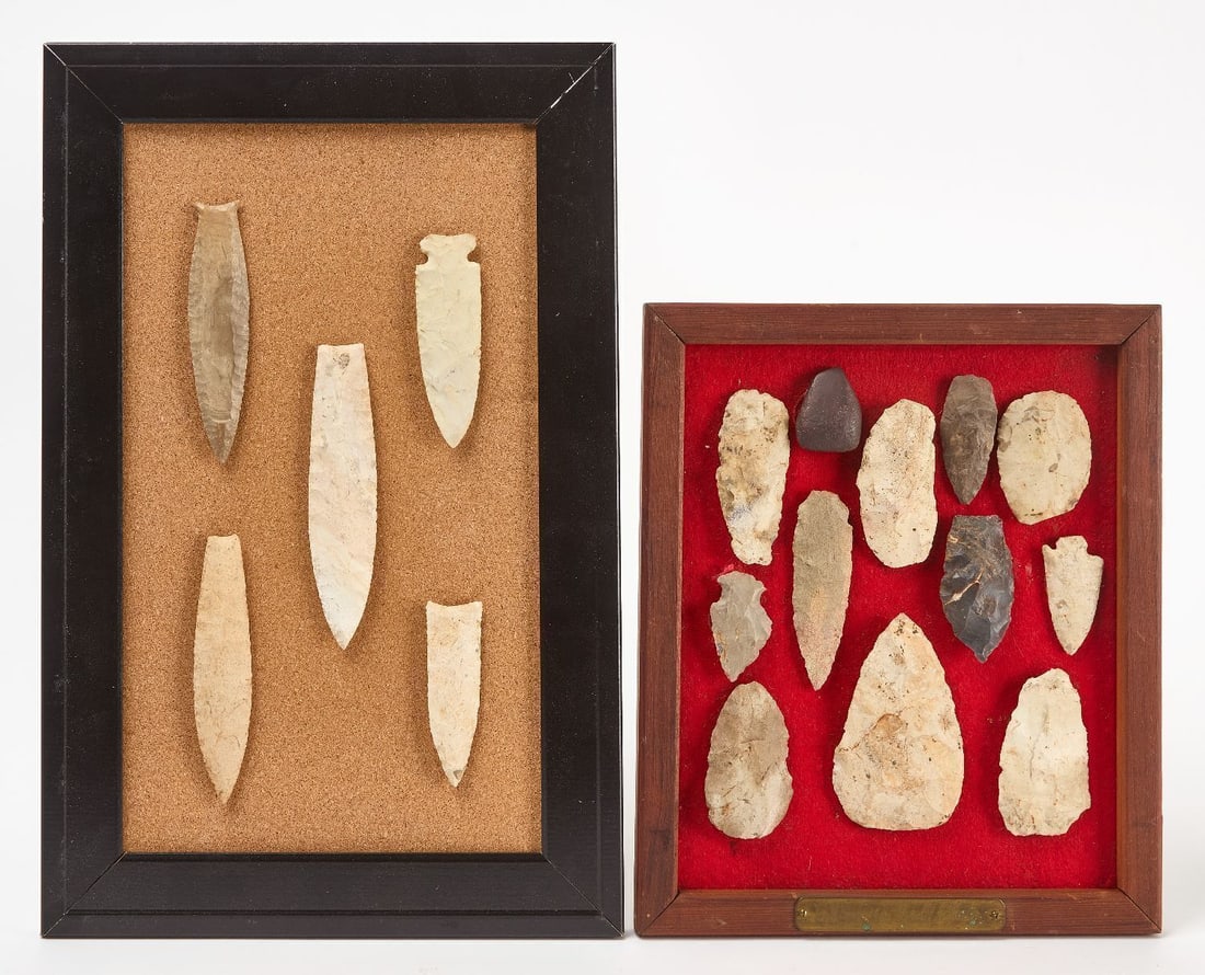 Stone Arrowheads and Tools (1 of 1)