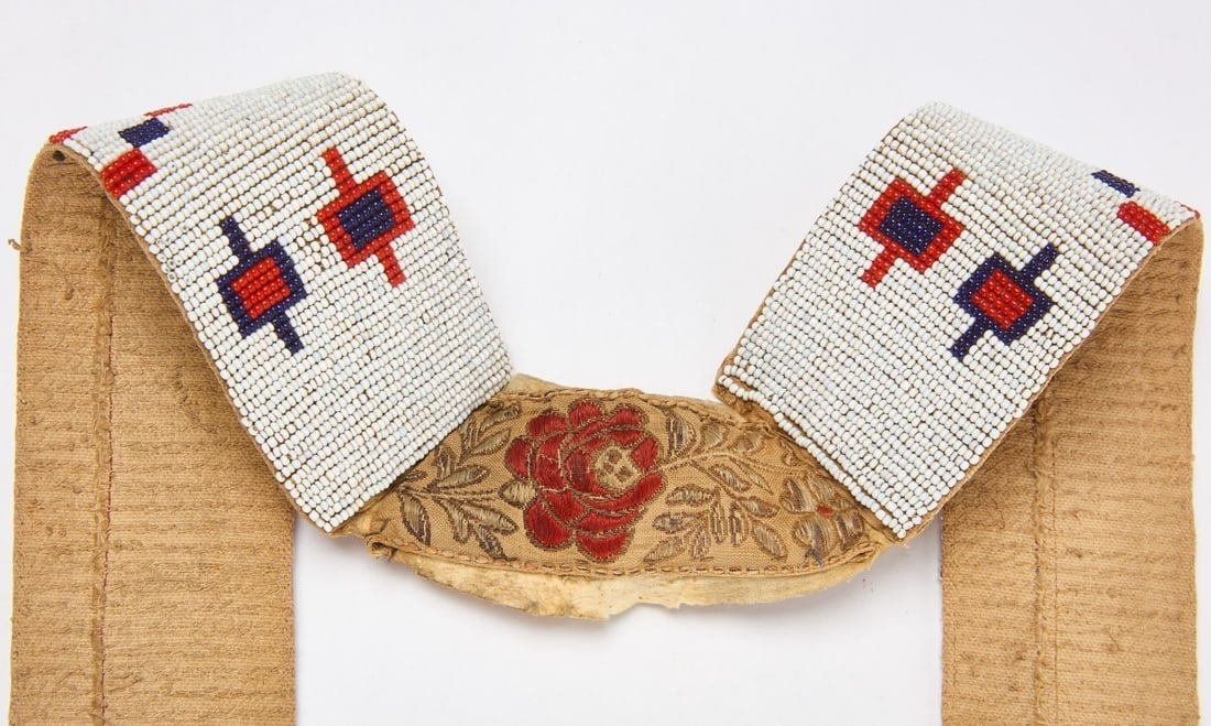 Native American Beadwork Sash - 5