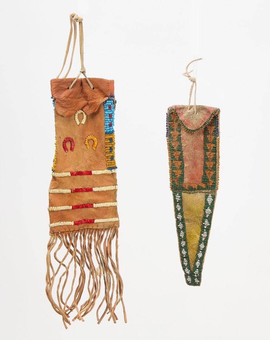 Two Beaded Pouches (1 of 2)