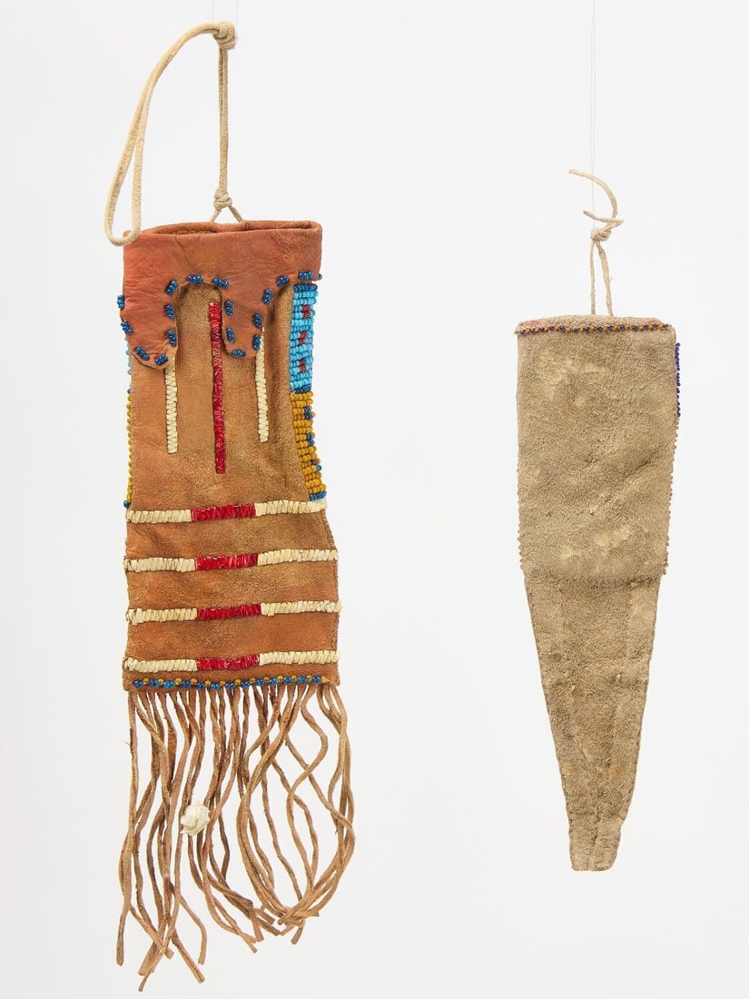 Two Beaded Pouches - 2