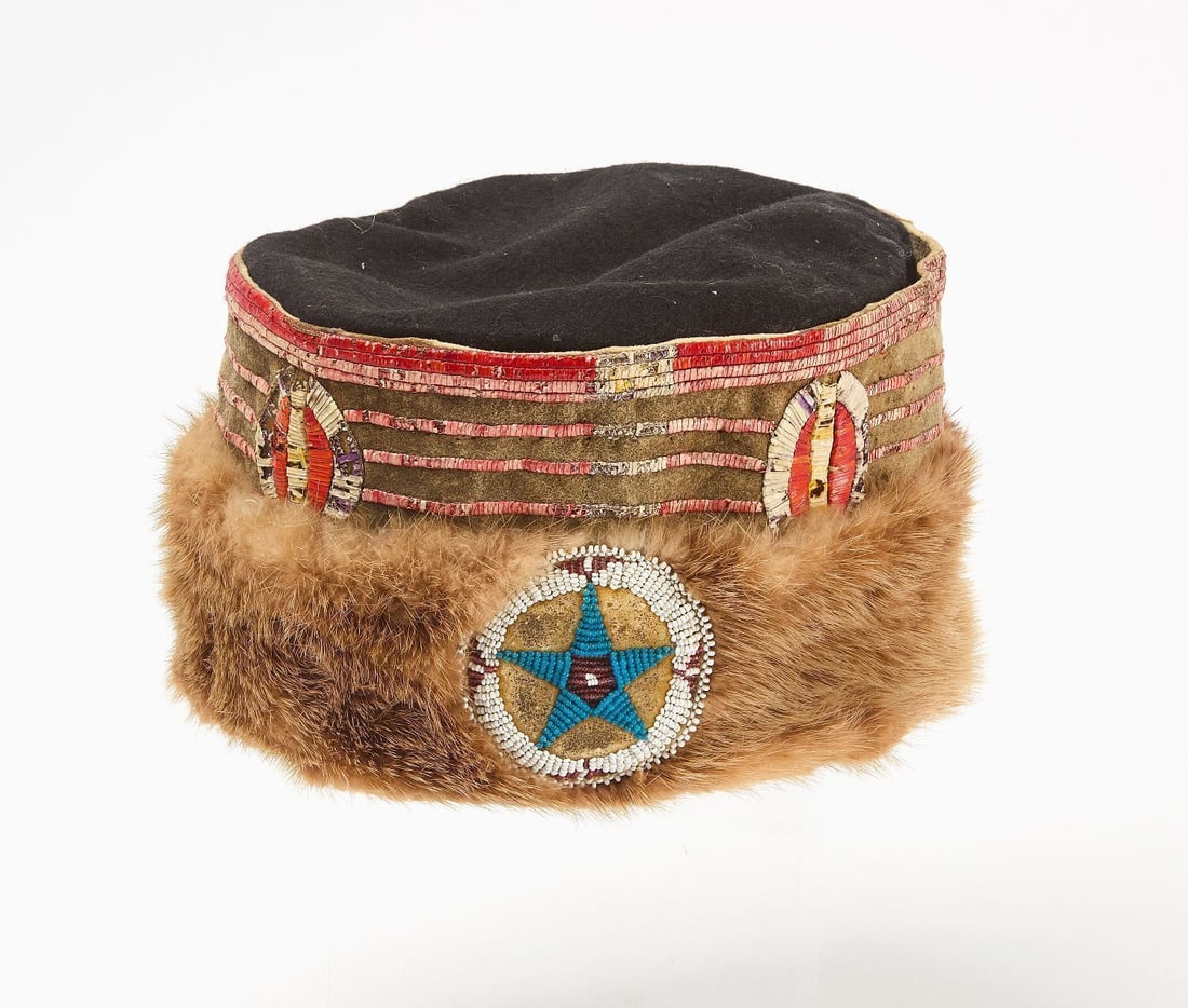 Quilled Osage Hat (1 of 3)