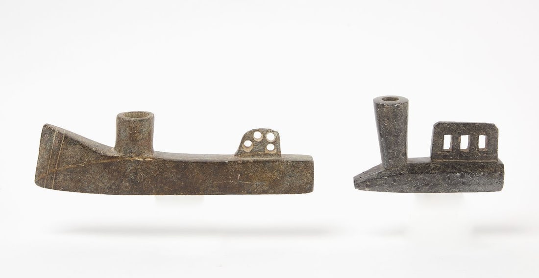 Two Steatite Pipes (1 of 3)