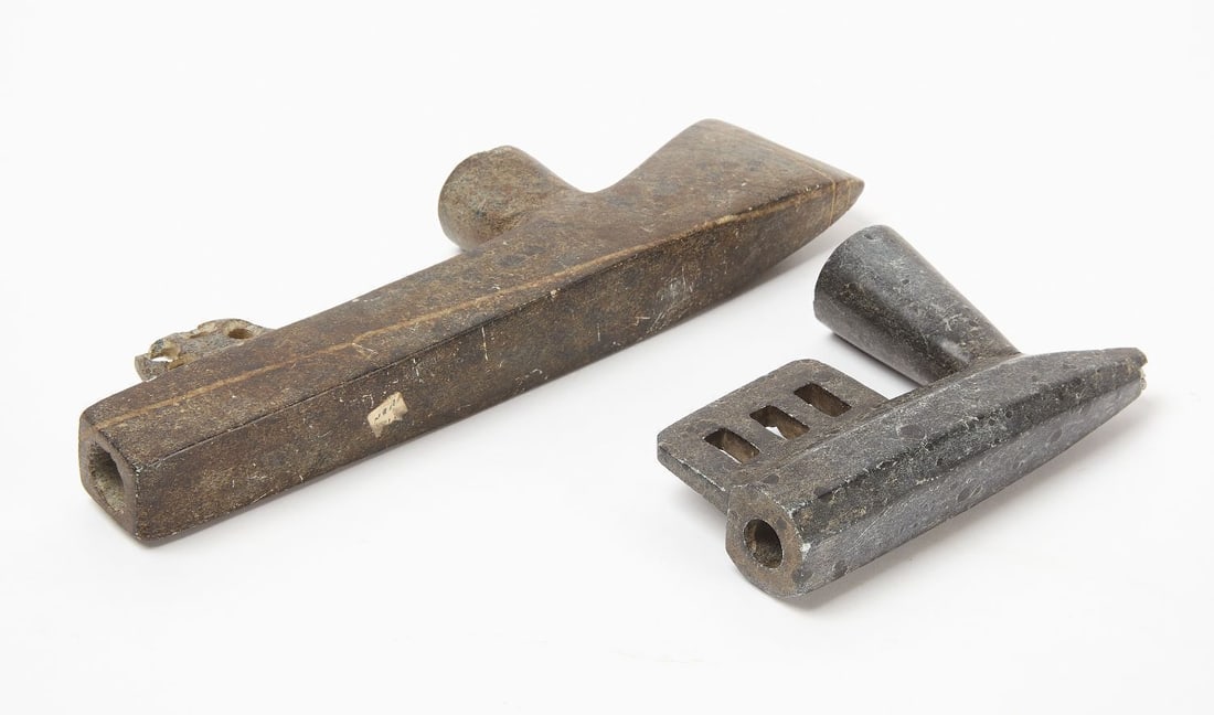 Two Steatite Pipes - 3