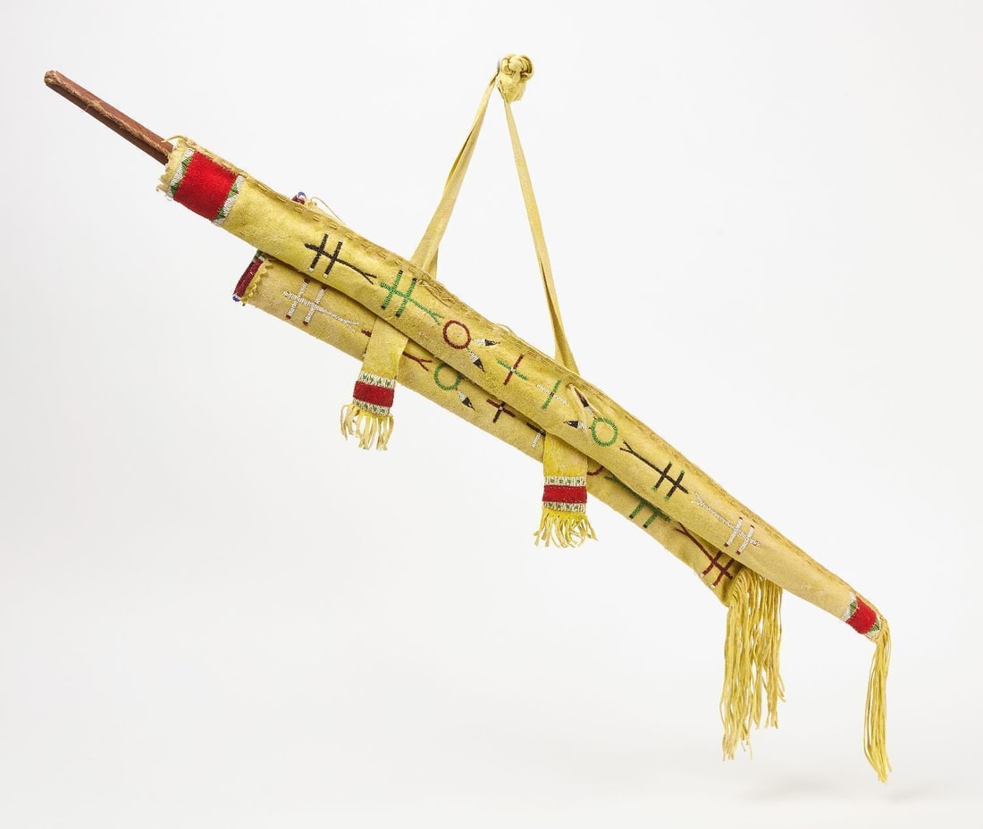 Plains Indian Child's Bow, Quiver and Arrows (1 of 2)