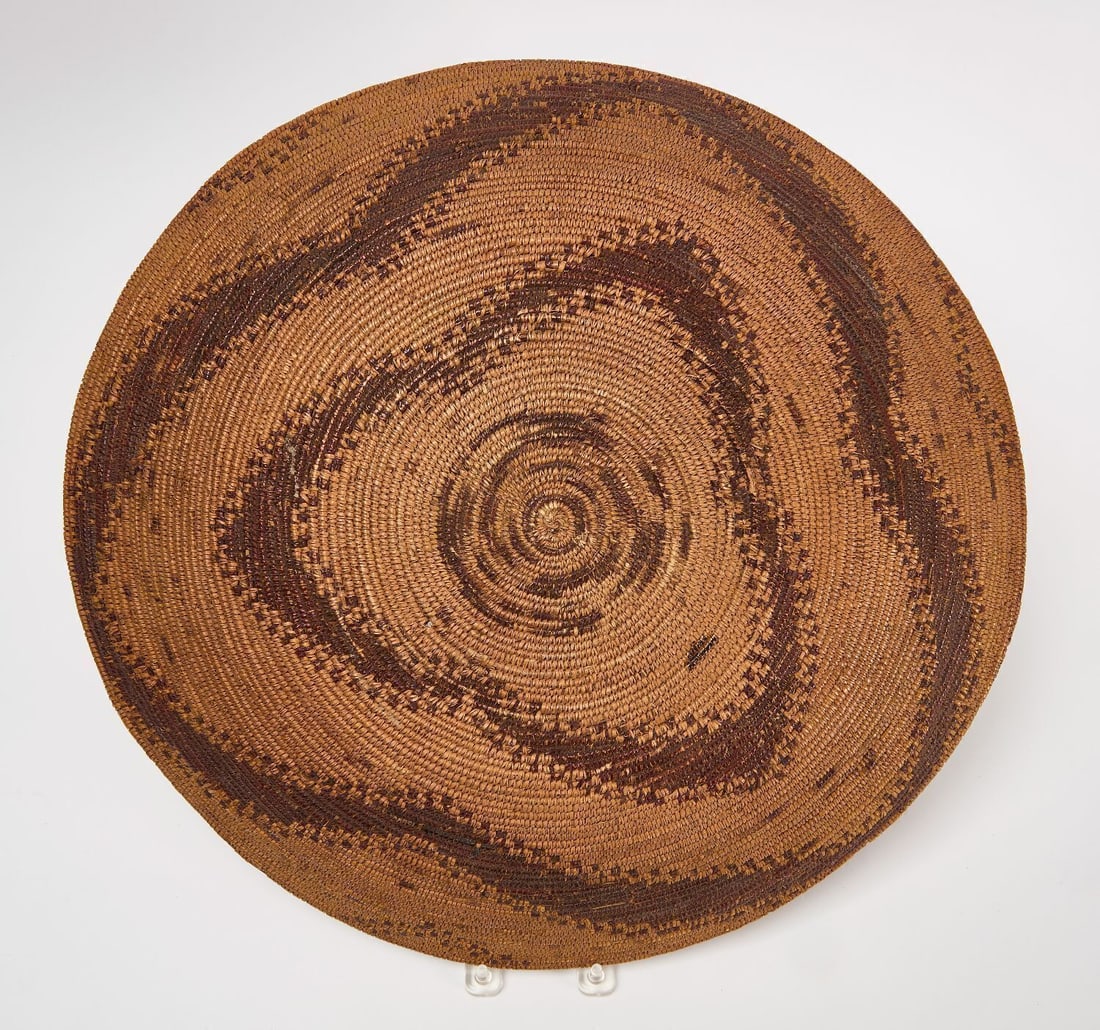 Apache Indian Coiled Basket - 2