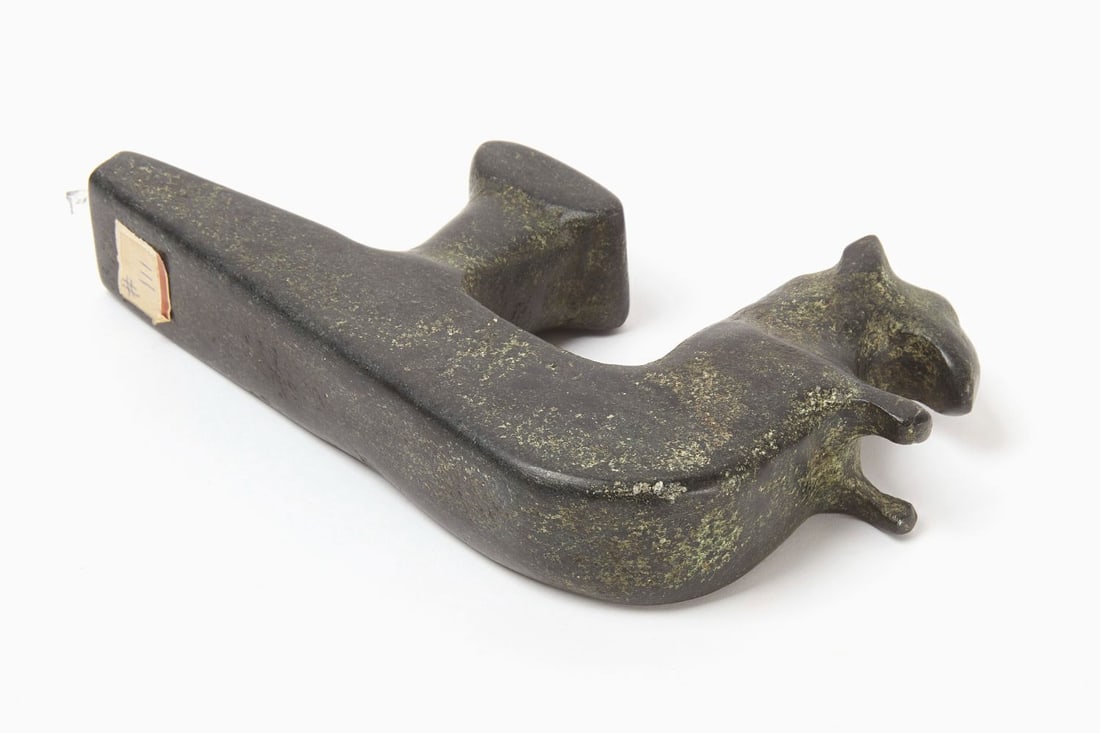 Native American Effigy Stone Pipe - 3