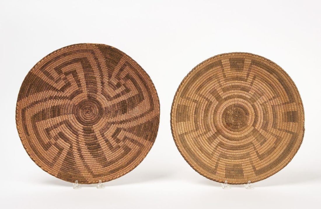 Two Pima Basket Trays (1 of 2)