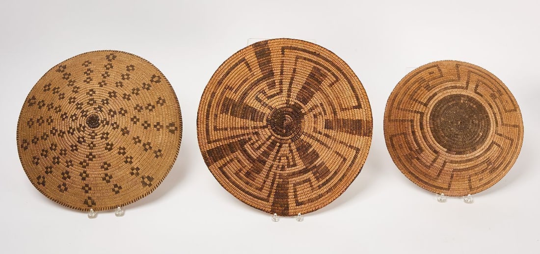 Three Pima Baskets - 2
