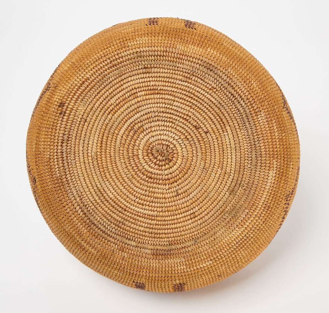 Native Basket with Figures - 3